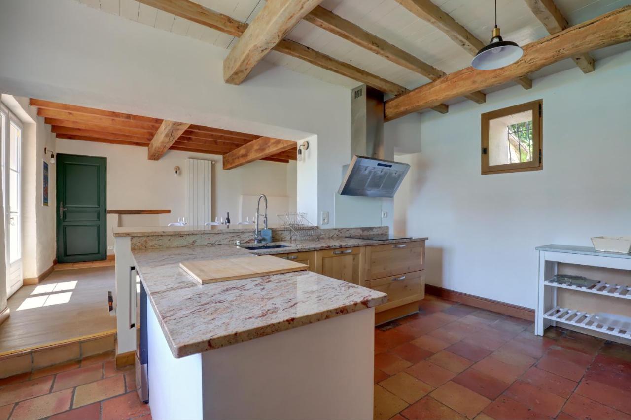 Gîte la grappe Occitane - 14 personnes - piscine privée Ambres Exterior foto